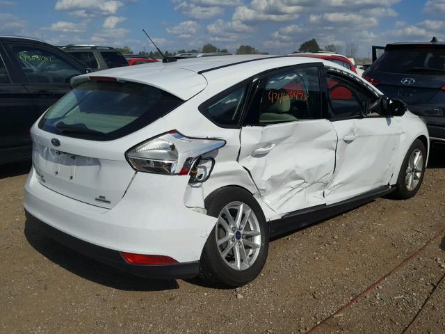 1FADP3K22GL213480 - 2016 FORD FOCUS WHITE photo 4