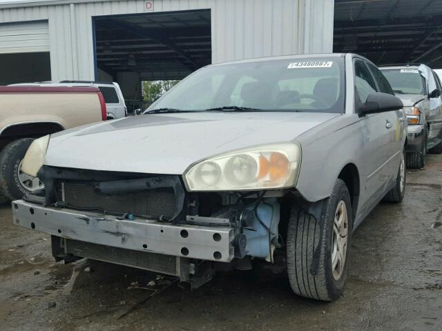 1G1ZS58F28F139572 - 2008 CHEVROLET MALIBU LS ვერცხლისფერი ფოტო 2