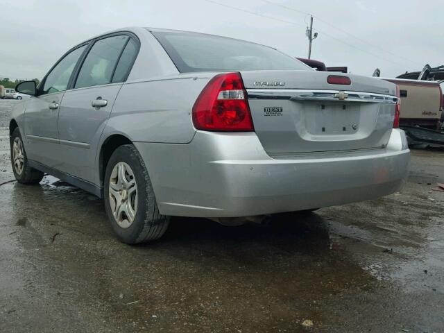 1G1ZS58F28F139572 - 2008 CHEVROLET MALIBU LS ვერცხლისფერი ფოტო 3