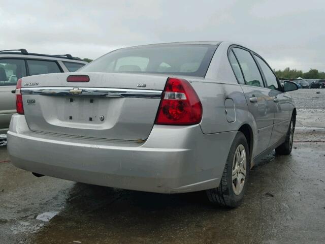 1G1ZS58F28F139572 - 2008 CHEVROLET MALIBU LS SILVER photo 4