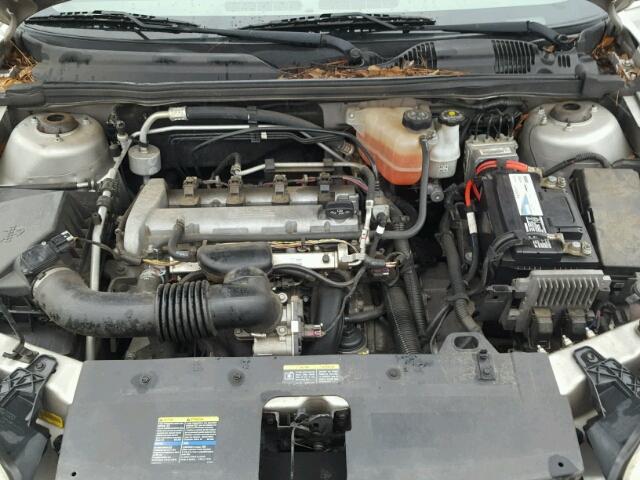 1G1ZS58F28F139572 - 2008 CHEVROLET MALIBU LS ვერცხლისფერი ფოტო 7