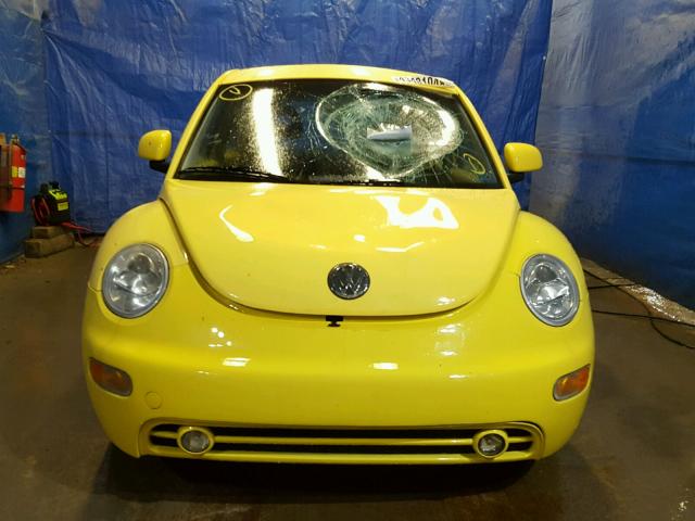 3VWCC21C0XM429393 - 1999 VOLKSWAGEN NEW BEETLE Sarı foto 9