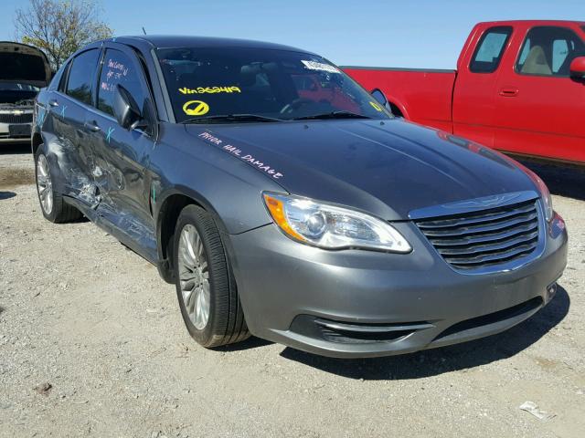 1C3CCBAB2CN262419 - 2012 CHRYSLER 200 LX SILVER photo 1