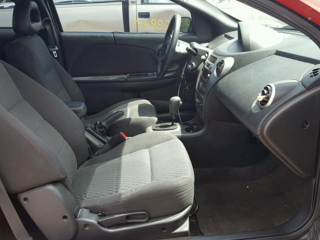1G8AN15F07Z187300 - 2007 SATURN ION LEVEL RED photo 5