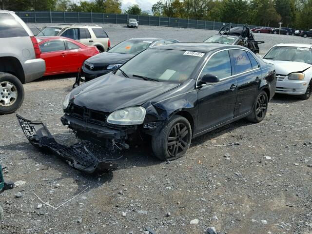 3VWSF81K86M643107 - 2006 VOLKSWAGEN JETTA 2.5 BLACK photo 2