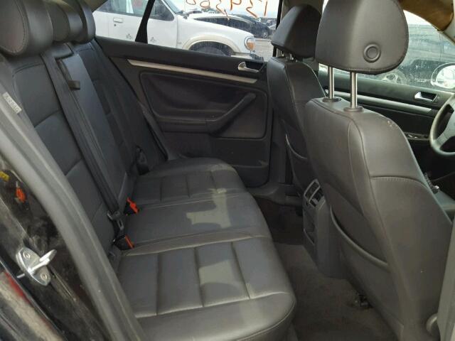 3VWSF81K86M643107 - 2006 VOLKSWAGEN JETTA 2.5 BLACK photo 6