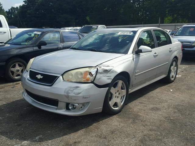 1G1ZW53106F233298 - 2006 CHEVROLET MALIBU SS SILVER photo 2