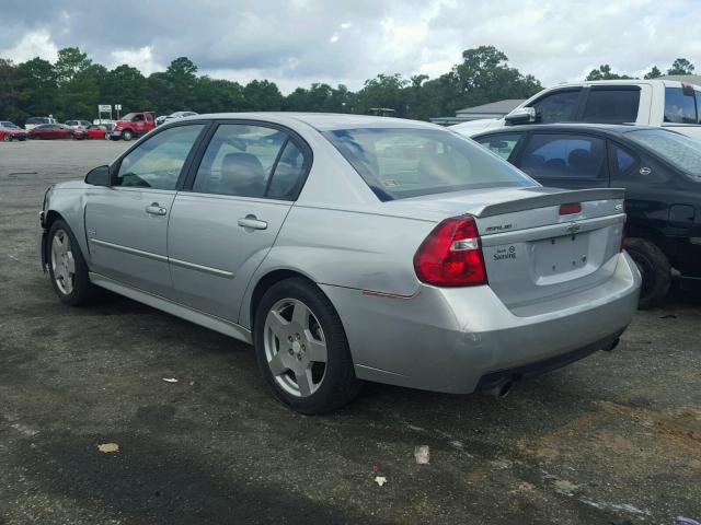 1G1ZW53106F233298 - 2006 CHEVROLET MALIBU SS SILVER photo 3