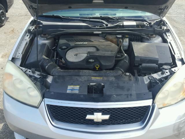 1G1ZW53106F233298 - 2006 CHEVROLET MALIBU SS SILVER photo 7