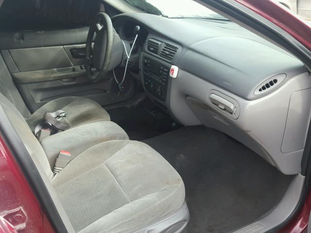 1FAFP53U86A207987 - 2006 FORD TAURUS BURGUNDY photo 5