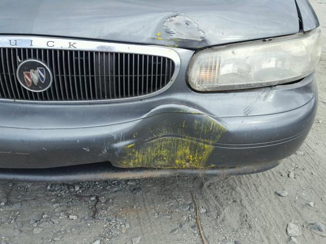 2G4WS52J851102256 - 2005 BUICK CENTURY GRAY photo 9