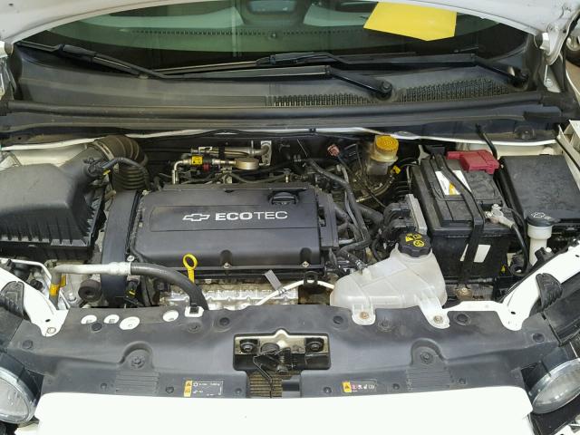 1G1JA6SH2C4161446 - 2012 CHEVROLET SONIC LS WHITE photo 7