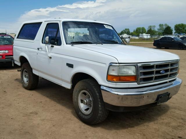 1FMEU15N7SLA90698 - 1995 FORD BRONCO U10 WHITE photo 1