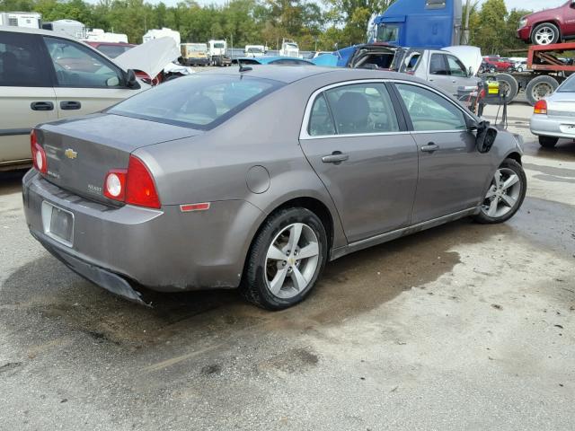 1G1ZC5E18BF178048 - 2011 CHEVROLET MALIBU 1LT 棕色 照片 4