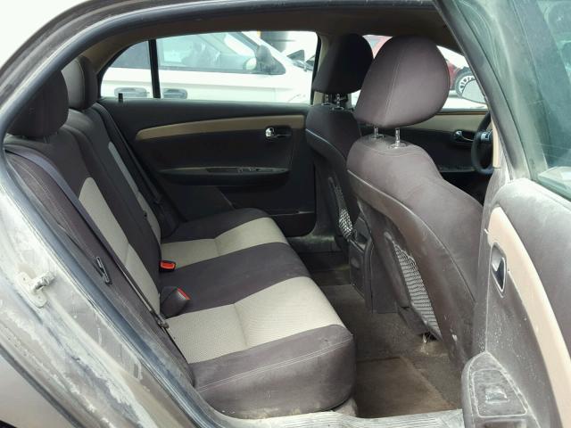 1G1ZC5E18BF178048 - 2011 CHEVROLET MALIBU 1LT 棕色 照片 6
