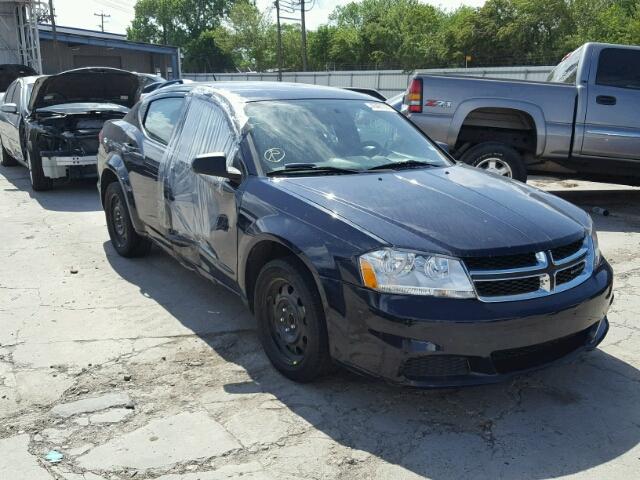 1B3BD4FBXBN516838 - 2011 DODGE AVENGER EX 蓝色 照片 1