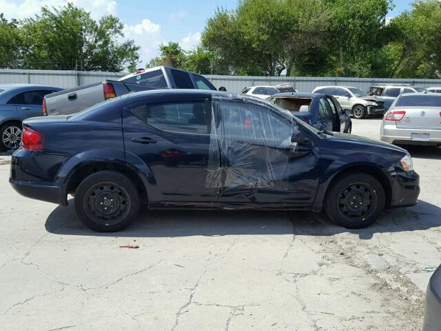 1B3BD4FBXBN516838 - 2011 DODGE AVENGER EX 蓝色 照片 9