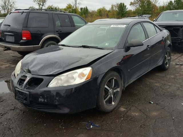 1G2ZF55B164150508 - 2006 PONTIAC G6 SE BLACK photo 2