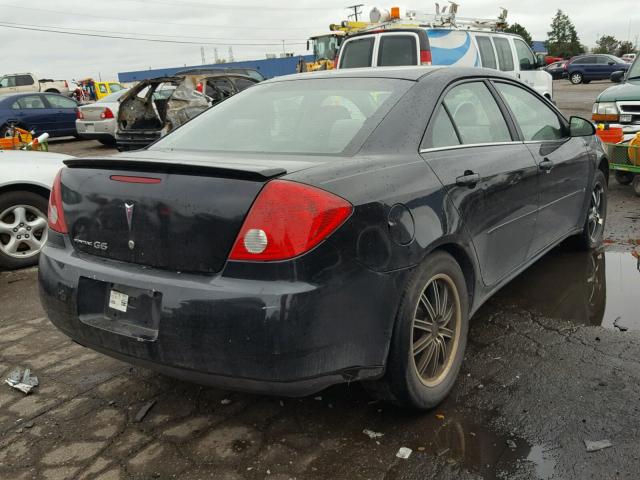 1G2ZF55B164150508 - 2006 PONTIAC G6 SE BLACK photo 4