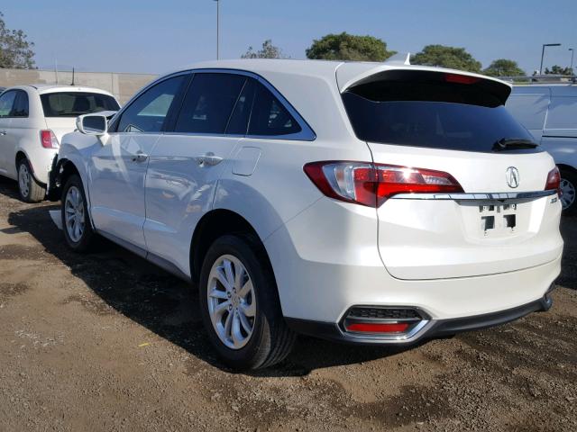 5J8TB3H32GL003838 - 2016 ACURA RDX BASE WHITE photo 3