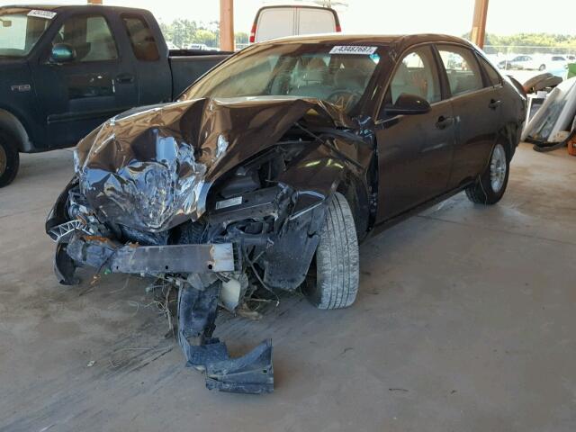 2G1WB58K481276309 - 2008 CHEVROLET IMPALA LS GRAY photo 2