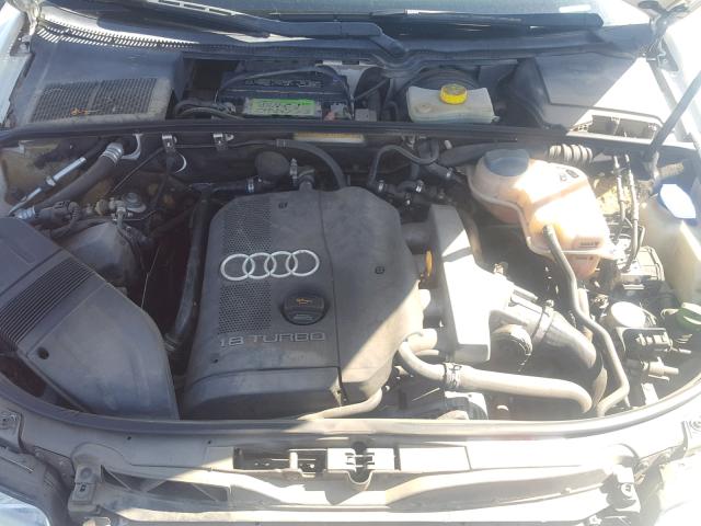 WAUJC68E94A231202 - 2004 AUDI A4 1.8T WHITE photo 7