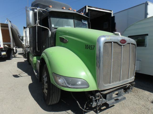 1XPHD49X89D792658 - 2009 PETERBILT 386 GREEN photo 1