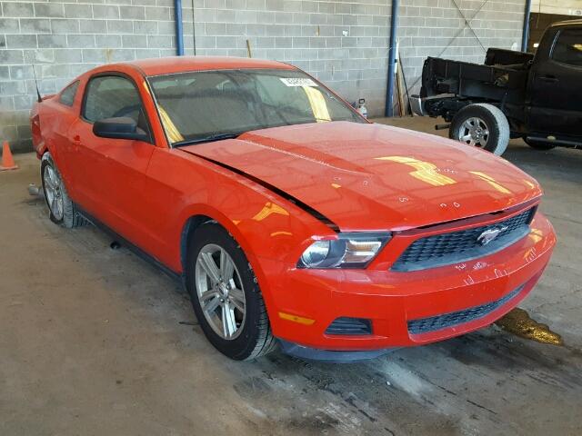 1ZVBP8AM8C5204361 - 2012 FORD MUSTANG RED photo 1