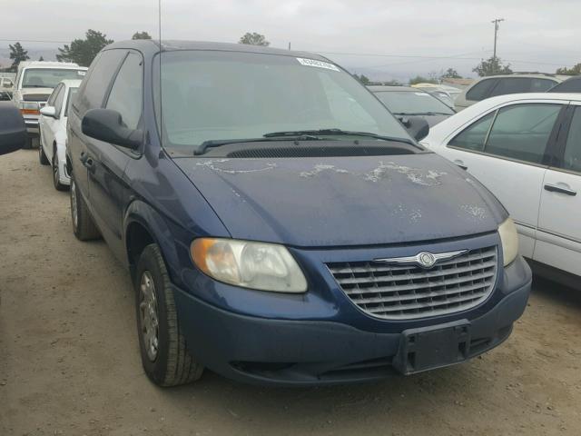 1C4GJ25B32B511050 - 2002 CHRYSLER VOYAGER BLUE photo 1