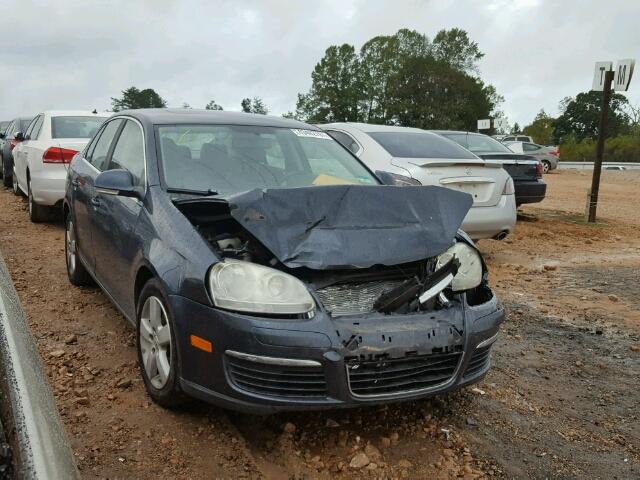 3VWRM71K08M020839 - 2008 VOLKSWAGEN JETTA SE BLUE photo 1