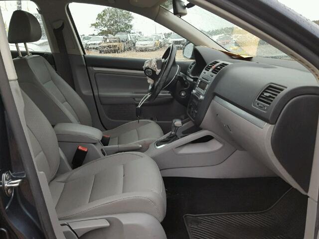 3VWRM71K08M020839 - 2008 VOLKSWAGEN JETTA SE أزرق صورة 5