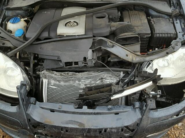 3VWRM71K08M020839 - 2008 VOLKSWAGEN JETTA SE أزرق صورة 7
