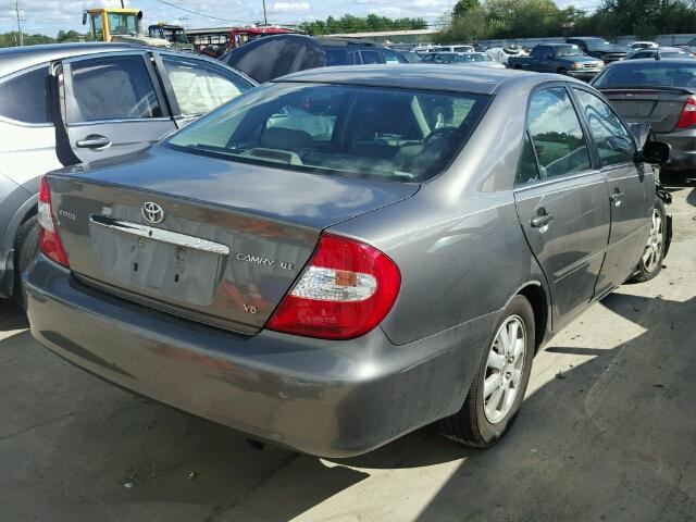 4T1BF30K74U570551 - 2004 TOYOTA CAMRY GRAY photo 4