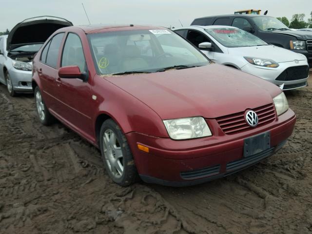 3VWSE29M1YM125574 - 2000 VOLKSWAGEN JETTA GLS RED photo 1