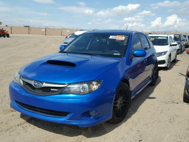 JF1GH76649G806185 - 2009 SUBARU IMPREZA WR BLUE photo 2