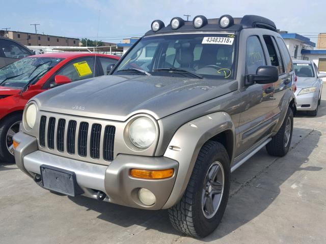 1J4GK38K94W146815 - 2004 JEEP LIBERTY RE BEIGE photo 2