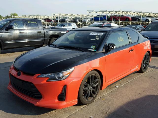 JTKJF5C75FJ006574 - 2015 TOYOTA SCION TC 橙色 照片 2