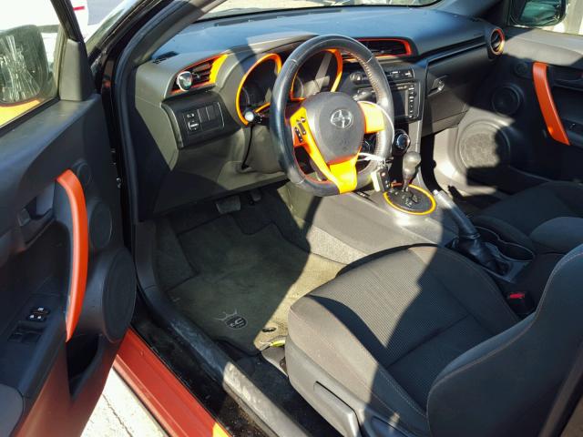 JTKJF5C75FJ006574 - 2015 TOYOTA SCION TC 橙色 照片 9