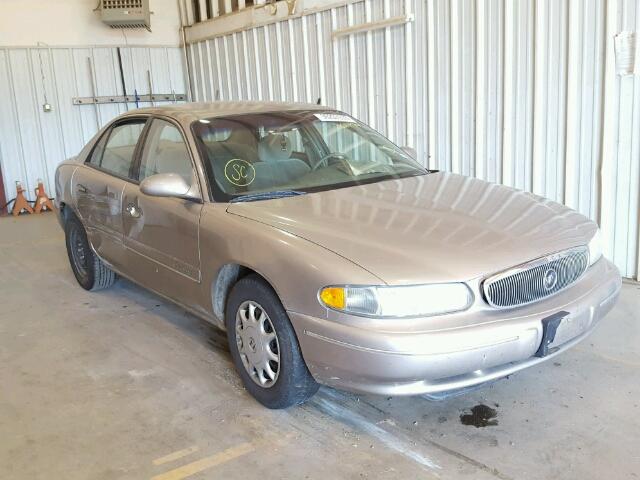 2G4WS52JX11240794 - 2001 BUICK CENTURY BROWN photo 1