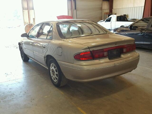 2G4WS52JX11240794 - 2001 BUICK CENTURY BROWN photo 3