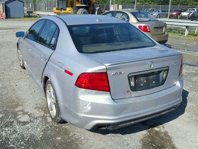 19UUA66214A000861 - 2004 ACURA TL SILVER photo 3