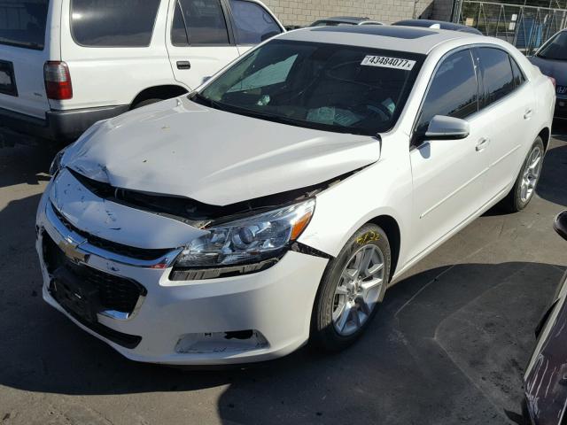 1G11C5SA0GF103353 - 2016 CHEVROLET MALIBU LIM WHITE photo 2