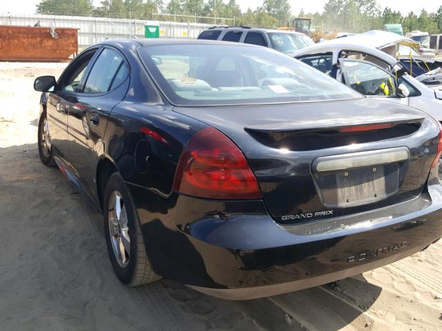 2G2WP522X51135262 - 2005 PONTIAC GRAND PRIX 黑色 照片 3