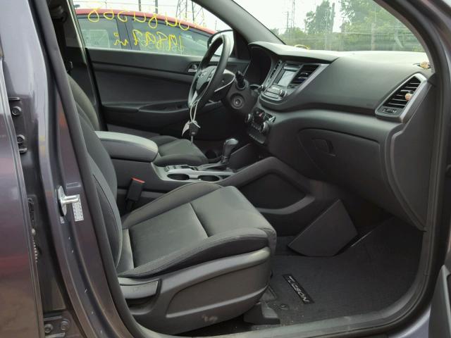 KM8J3CA40GU138182 - 2016 HYUNDAI TUCSON LIM GRAY photo 5