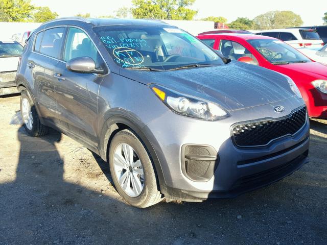 KNDPM3AC3H7298978 - 2017 KIA SPORTAGE L CHARCOAL photo 1