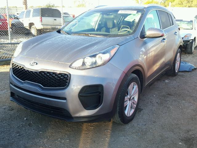 KNDPM3AC3H7298978 - 2017 KIA SPORTAGE L CHARCOAL photo 2