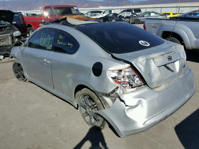 JTKDE177860066101 - 2006 TOYOTA SCION TC 银色 照片 3