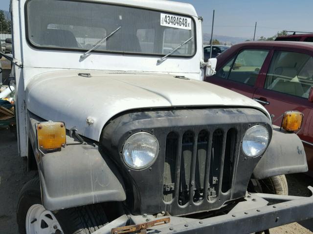 1UTUF00B0DS191647 - 1983 AMERICAN GENERAL JEEP WHITE photo 9