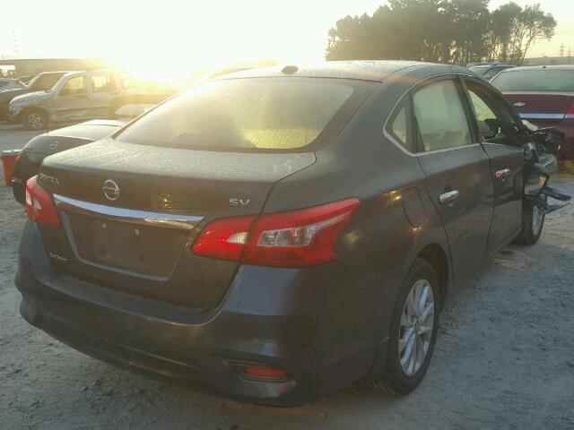 3N1AB7AP3GY213837 - 2016 NISSAN SENTRA S GRAY photo 4