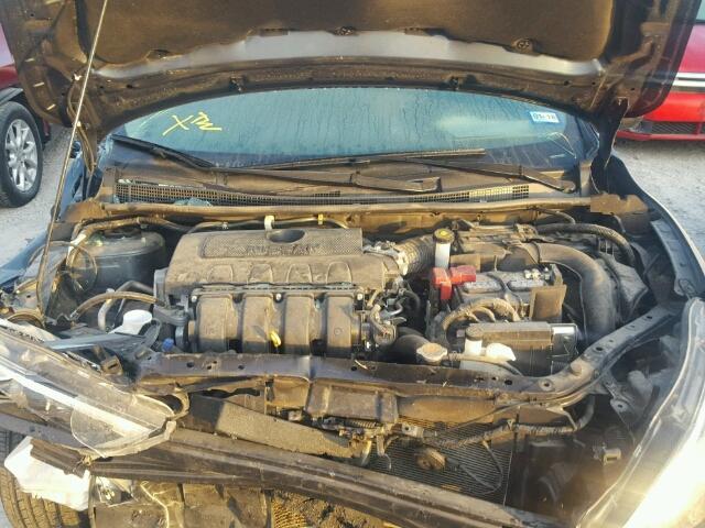 3N1AB7AP3GY213837 - 2016 NISSAN SENTRA S GRAY photo 7